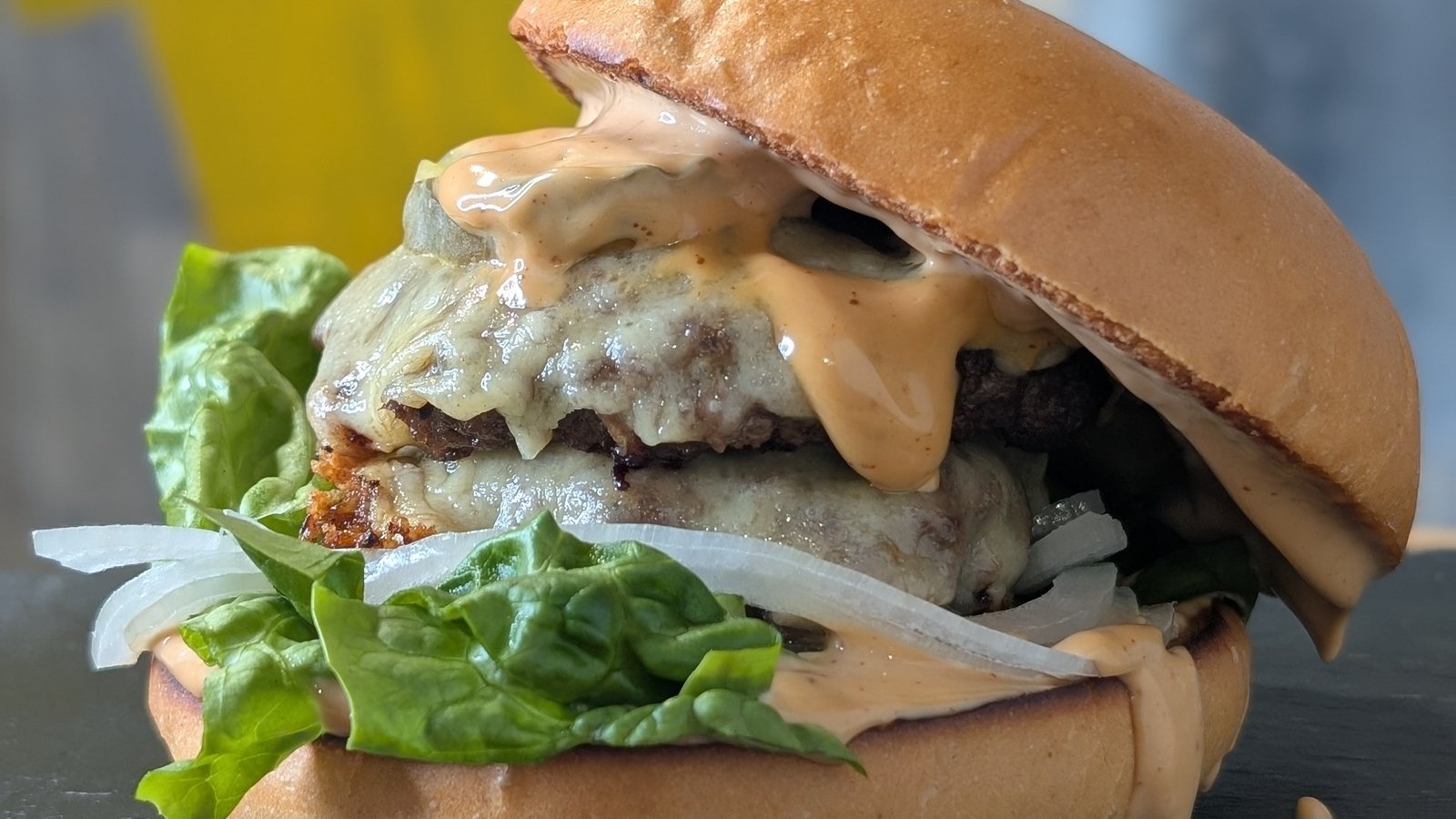 Mags Roche Mags Roche's Smashburger con mayonesa picante: hoy - Como Cocinar