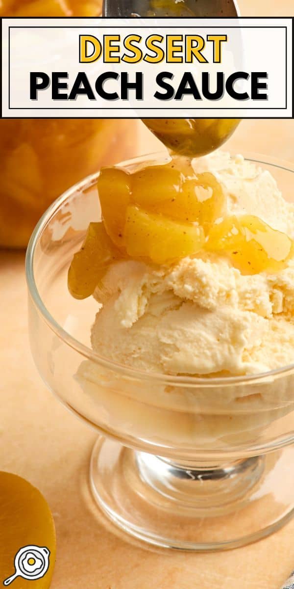 Imagen del alfiler de salsa de durazno