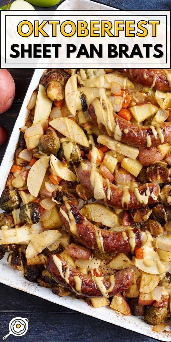 Oktoberfest Sheet Pan Brats Imagen