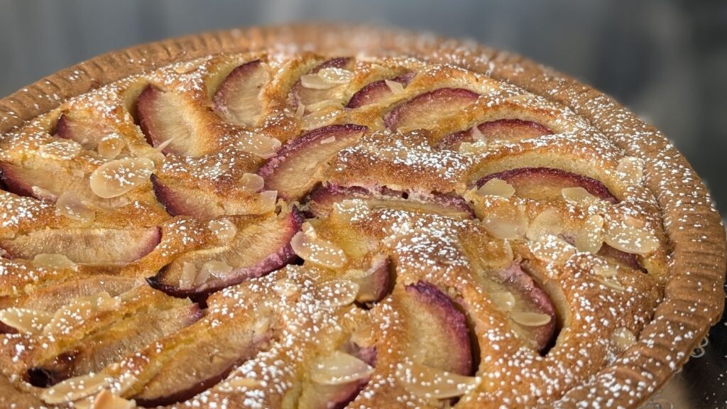 Tarta de ciruela y almendra de Kevin: hoy