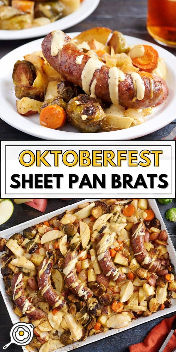 Oktoberfest Sheet Pan Brats Imagen