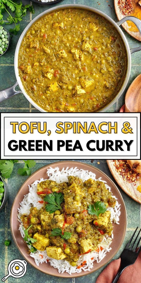 Imagen de pin de curry de espinacas tofu