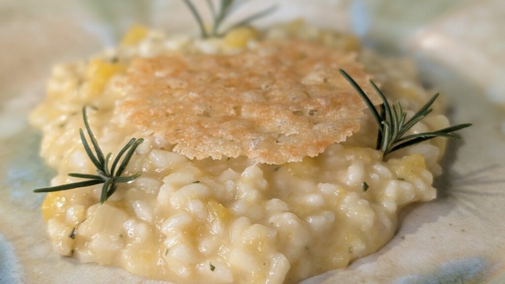 Risotto de calabaza de butternut horneado de Rachel Allen: hoy