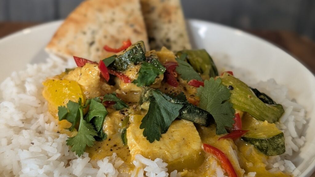 Curry amarillo tailandés de Sarah Butler: hoy