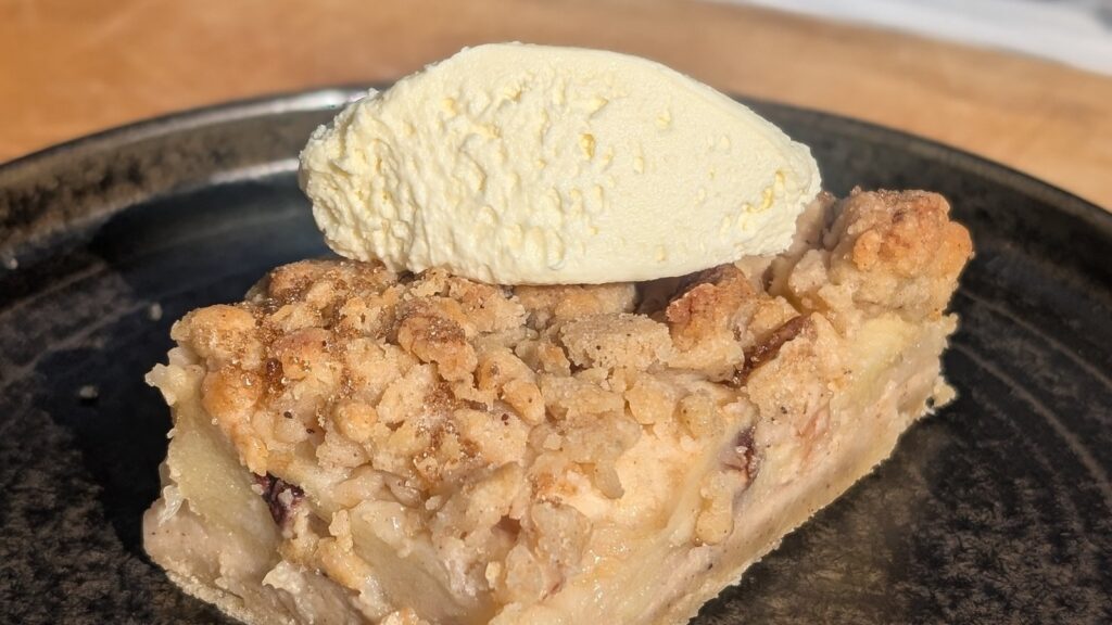 Barras de crumble de manzana de Mark Murphy: hoy