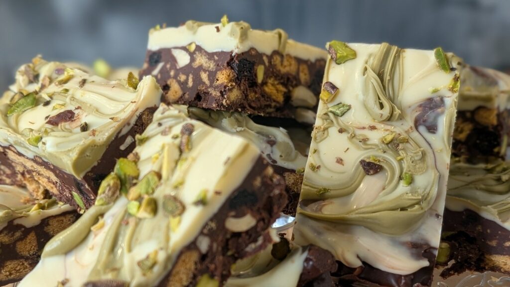 Tiffins de chocolate y pistacho de Kevin Dundon: hoy