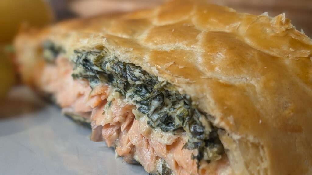 Salmón en croute de Shane Smith