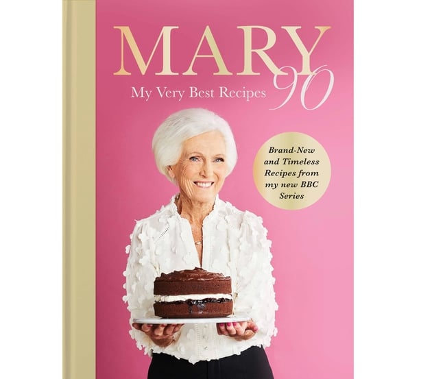 La portada del libro de cocina de Mary Berry 'Mary 90' 