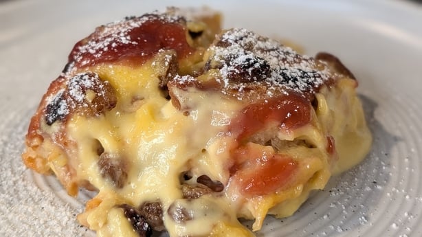 budín de pan y mantequilla