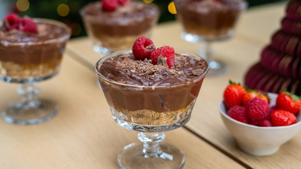 La Navidad asiática de Eva Pau: mousse de caramelo de soja y chocolate