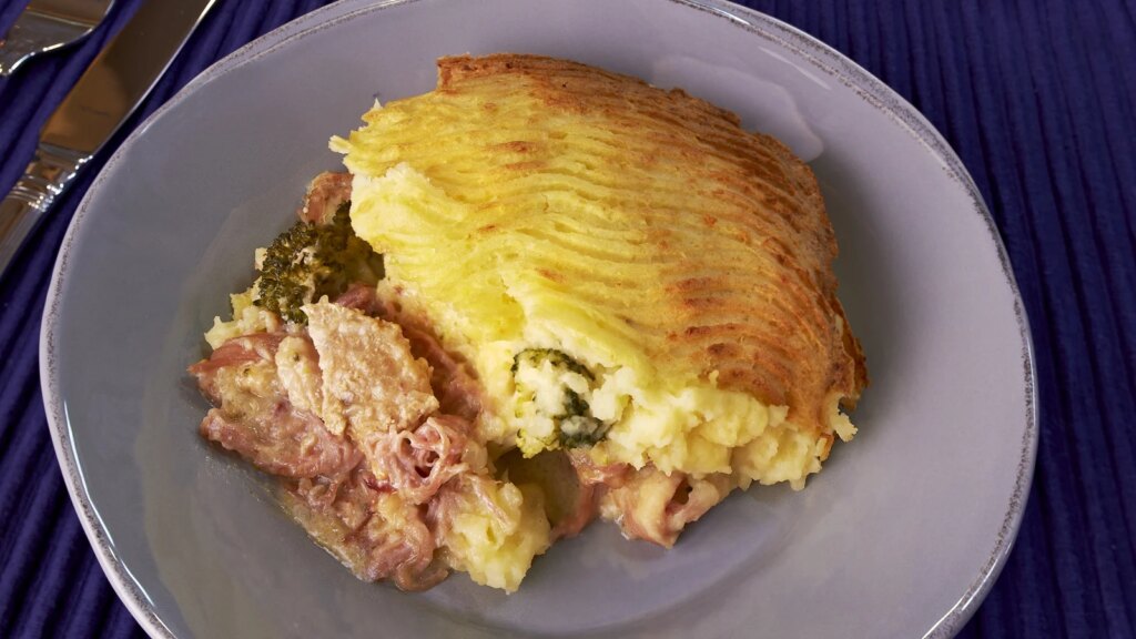 Pastel de pavo y jamón: Rachel Allen