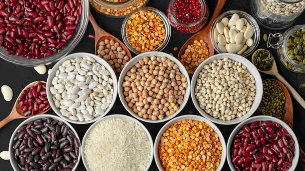 tipos variados de frijoles