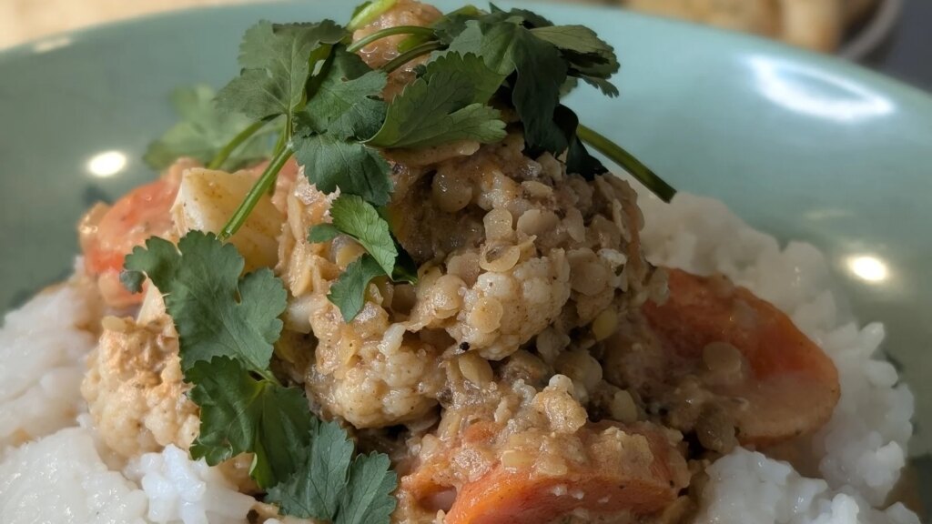 Curry vegetariano de Paul Flynn: hoy