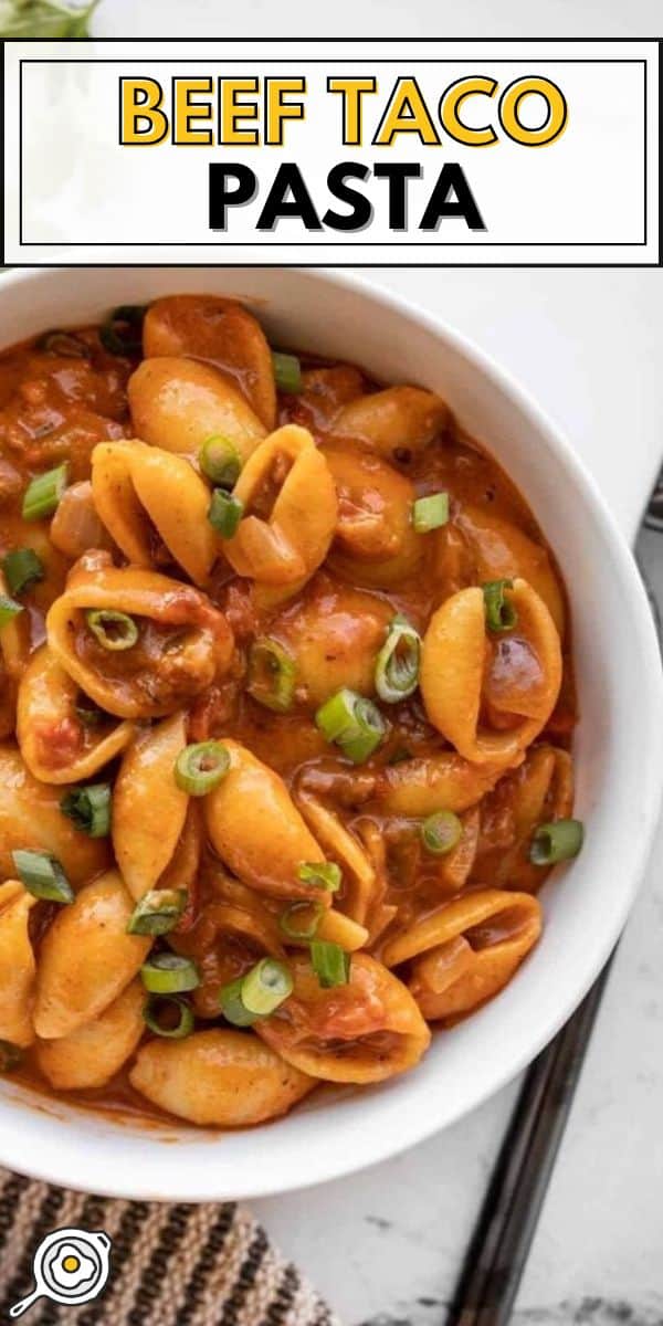 imagen de pin de pasta de taco de carne