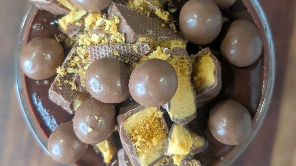 Mousse de chocolate de San Valentín de Kevin Dundon