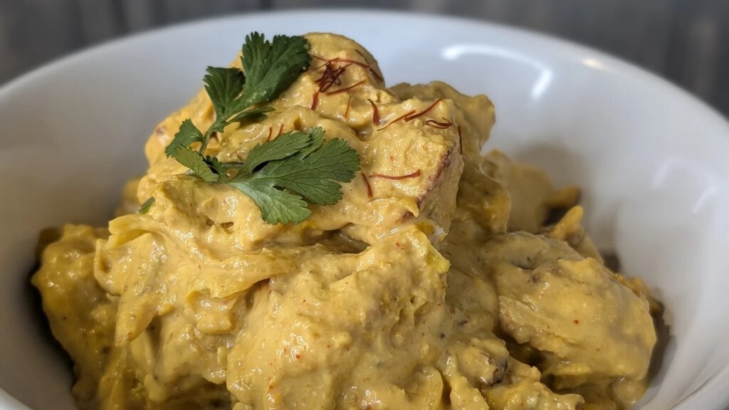 Korma de pollo de Lina: hoy