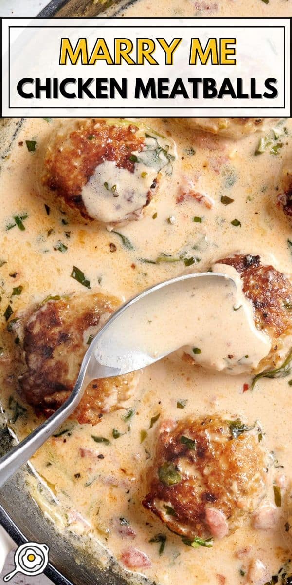 Cásate conmigo albóndigas de pollo pin imagen