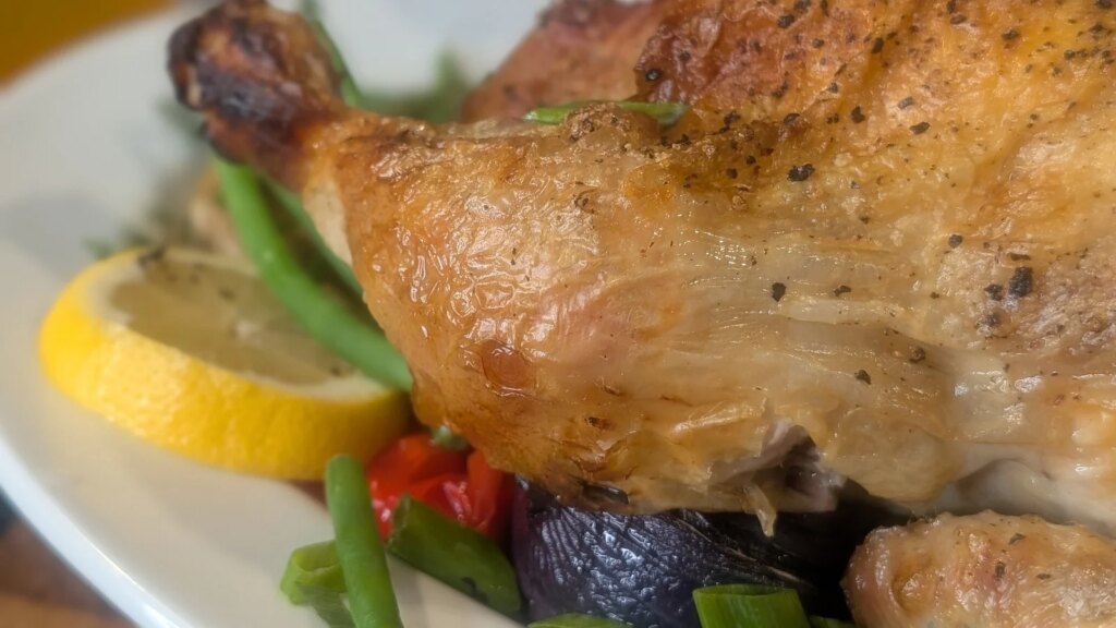 Pollo asado de Trisha: hoy