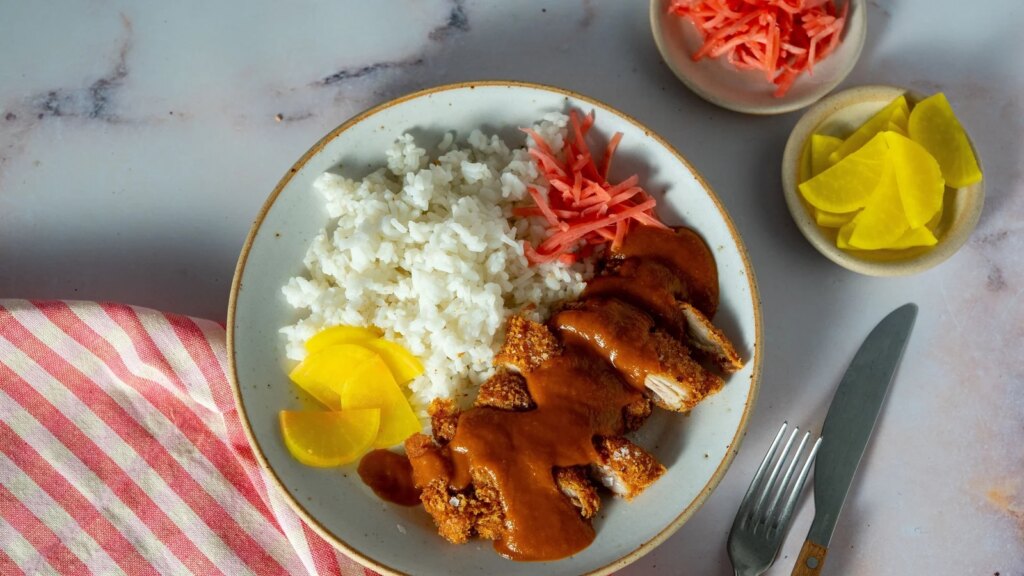 Katsu de pollo al curry de Eva Pau