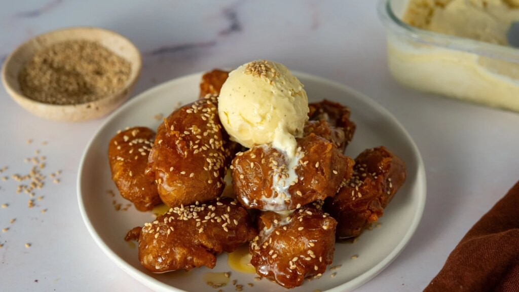 Buñuelos de plátano de Eva Pau