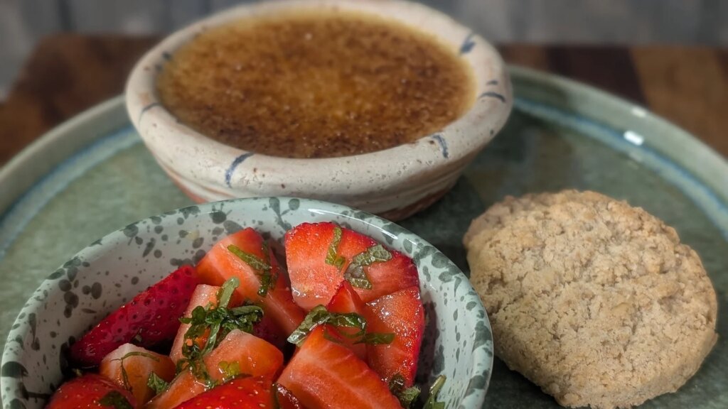 Espressocrème brûlée de Kev Aherne con licor de crema irlandesa: hoy