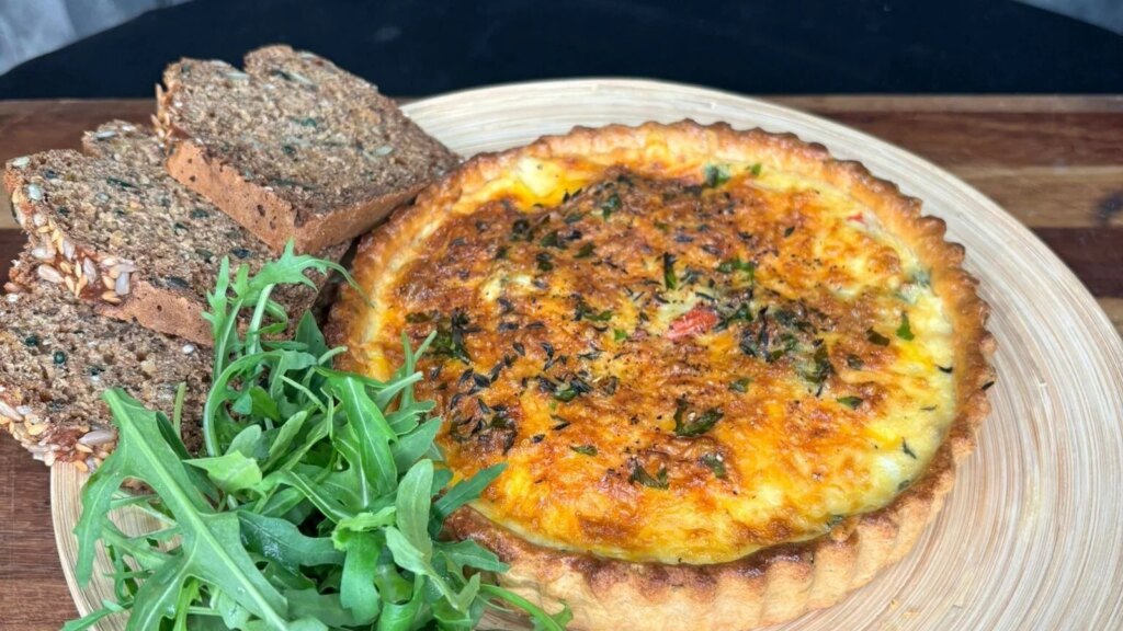Quiche de primavera: hoy