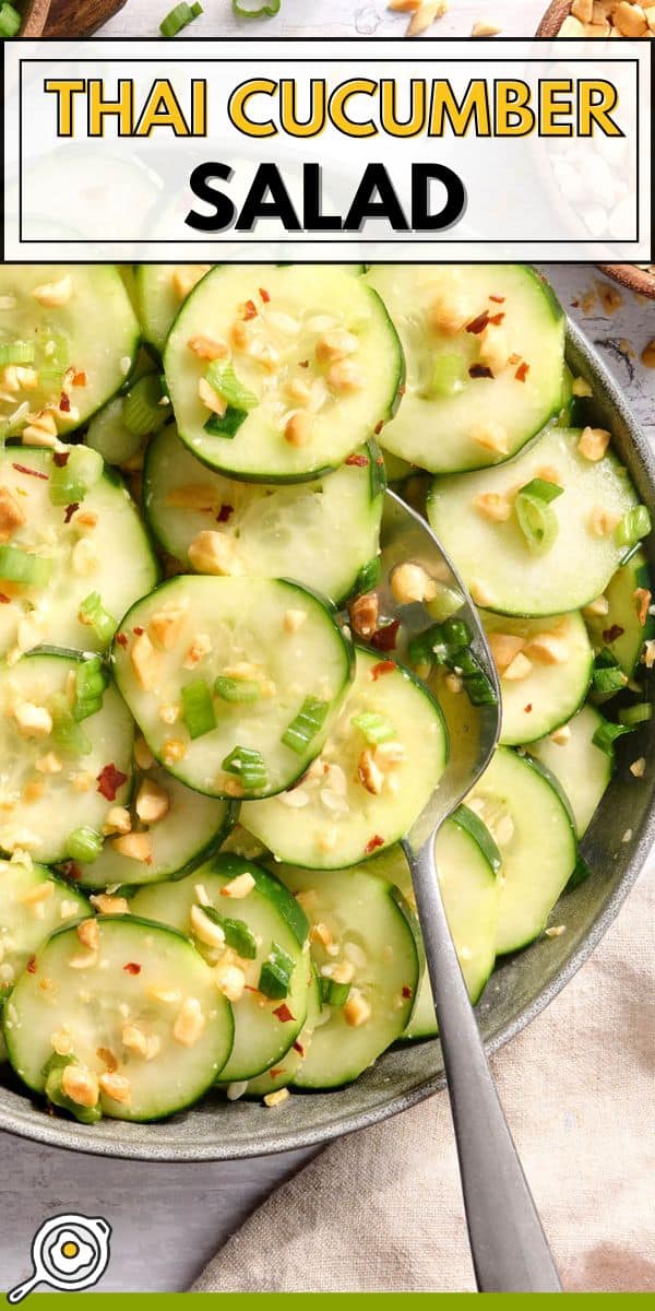 Imagen de pin de ensalada de pepino tailandesa