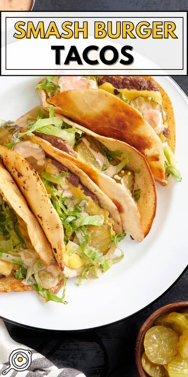 imagen de pin de tacos de hamburguesa smash