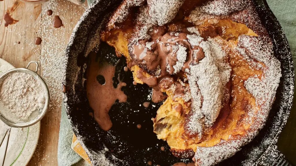 Receta bebé holandesa de churros de Georgina Hayden