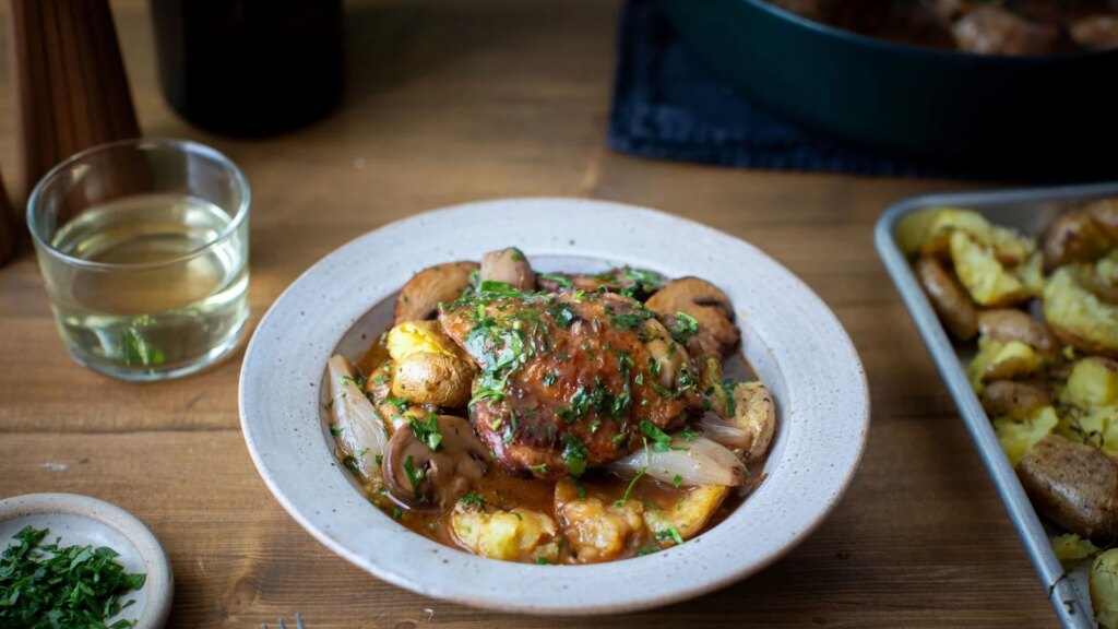 Cocina como un chef: pollo al chófer clásico