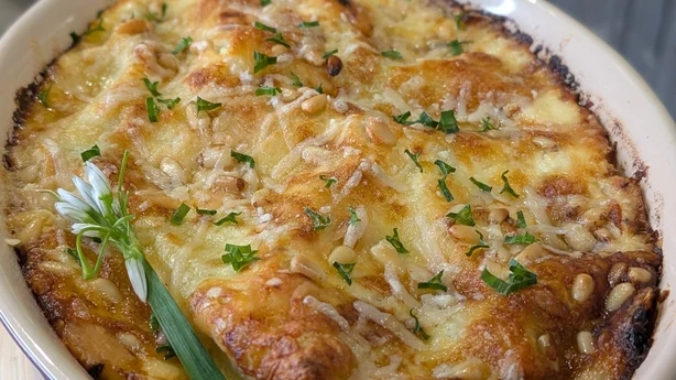 lasaña de pollo