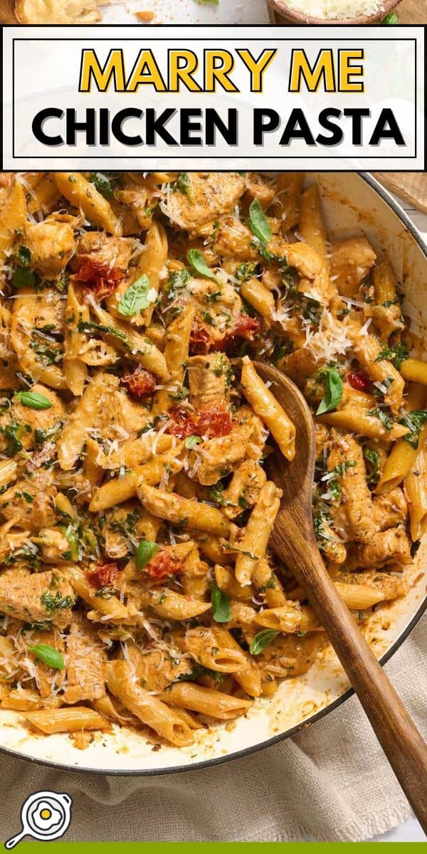 Cásate conmigo imagen de pin de pasta de pollo