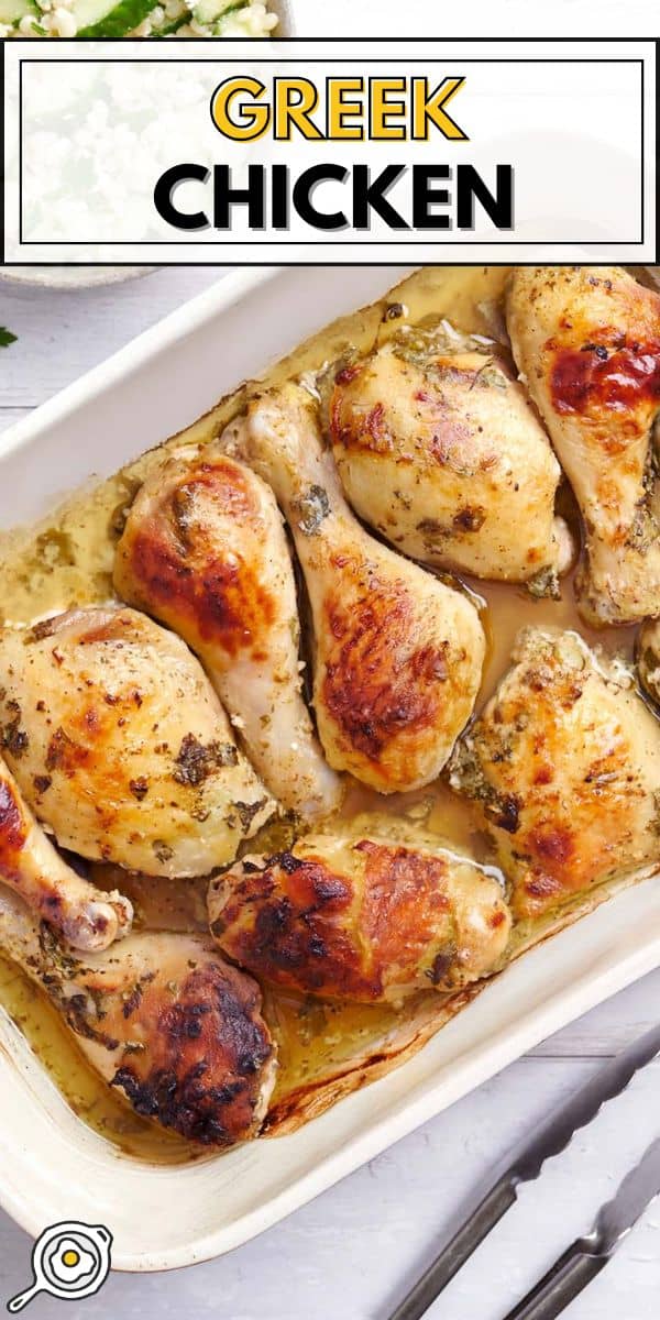 imagen de alfiler de pollo griego