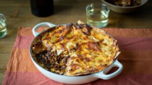 Cocina como un chef: lasaña de champiñones