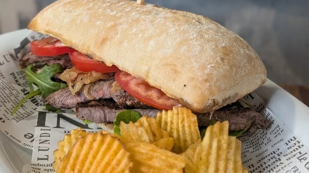 sándwich de carne