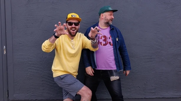 Bryan Rudd y Mark Ahern del Tiger Balm Club