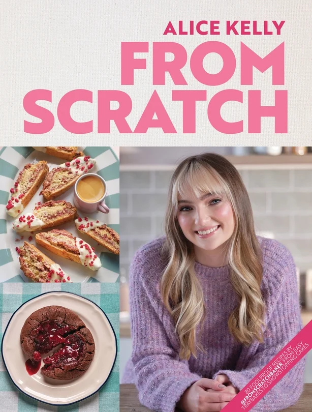 La portada del libro de cocina From Scratch