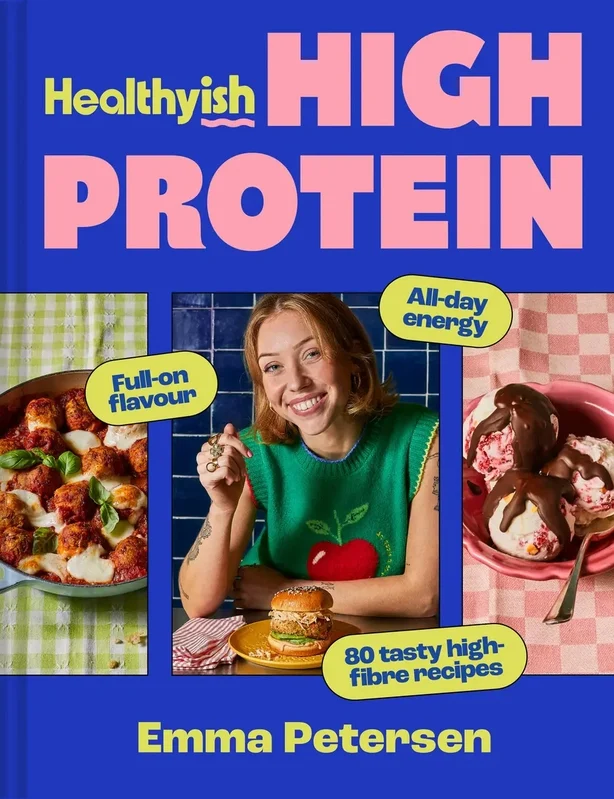 Libro de cocina saludable alto en proteínas