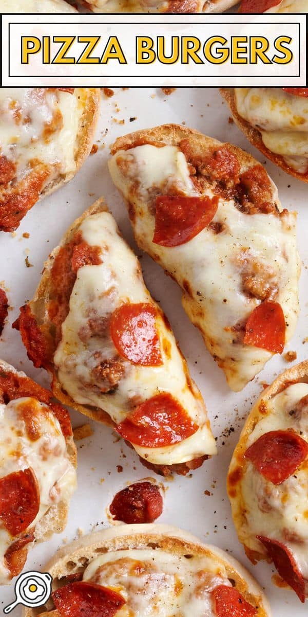 Imagen de pin de hamburguesas de pizza