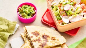 Quesadillas de carne triturada con queso de Joe Wicks