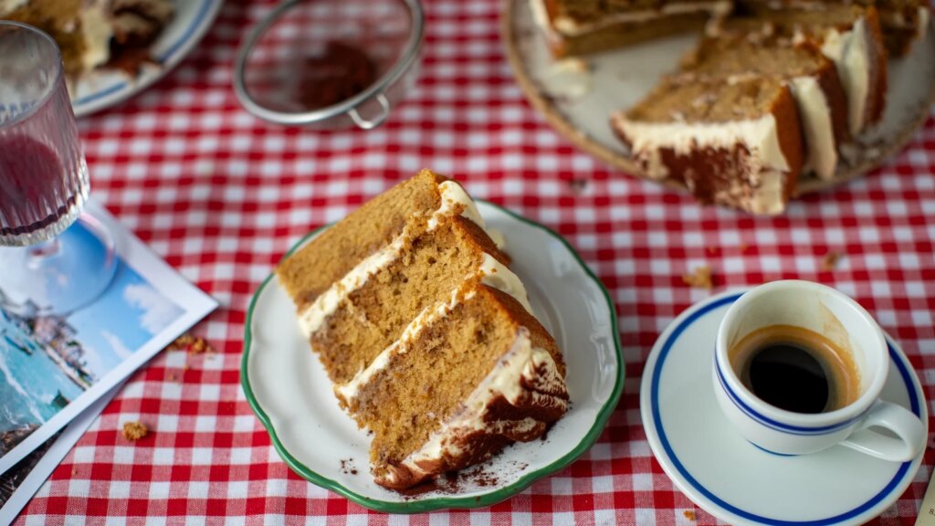 Cocina italiana de Donal: pastel de tiramisú