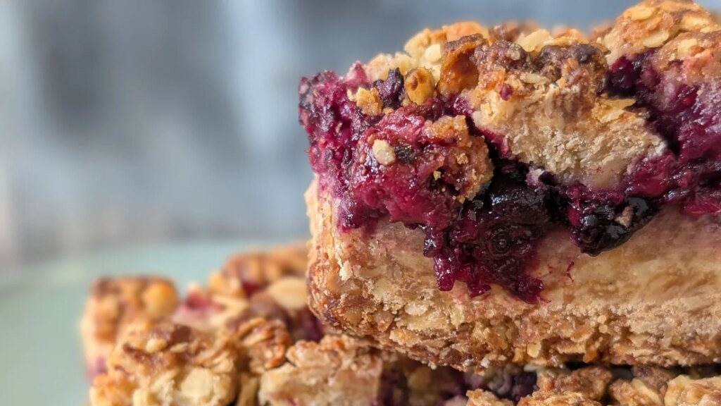 Rodajas de avena y frutos rojos de Alex Petit: hoy