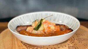 Muñón, salchichas y salsa de manzana: Hoy