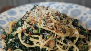 Pasta de mantequilla de limón de Eunice Power con cavolo nero: hoy