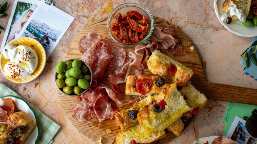 Cocina italiana de Donal: Focaccia Pugliese