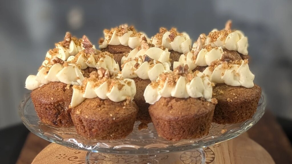 Cupcakes de pastel de zanahoria de Mags Roche: Hoy