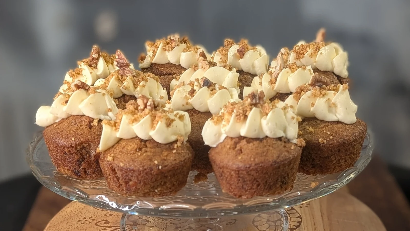 Cupcakes de pastel de zanahoria de Mags Roche: Hoy