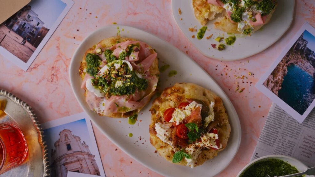 Cocina italiana de Donal: pinsa italiana al horno