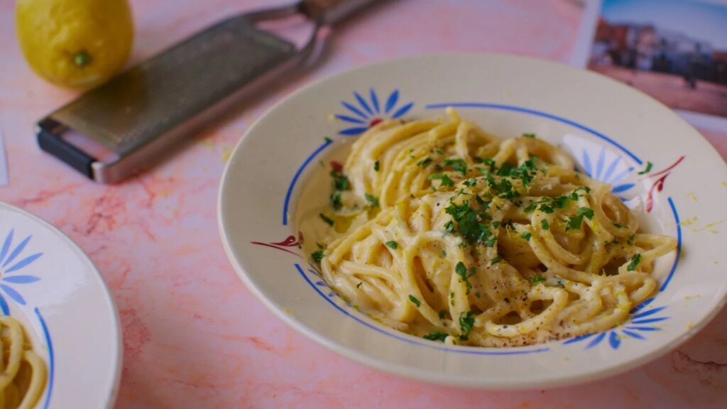 Cocina italiana de Donal: espaguetis al limón