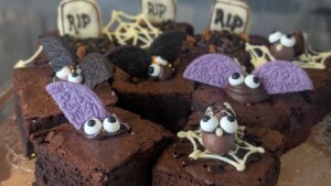 Brownies de murciélagos de Halloween de Mags Roche: hoy